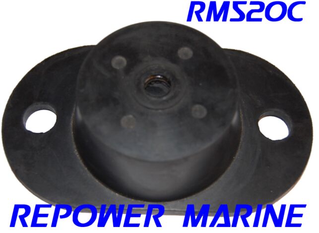 Marine Flexible Rubber Engine Mount 55KG, M12 Thread