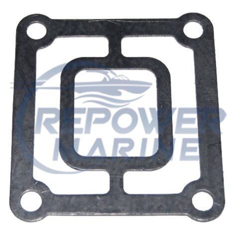 Exhaust Manifold Front End Cap Gasket for OMC 2.5L, 3.0L, Repl: 311121