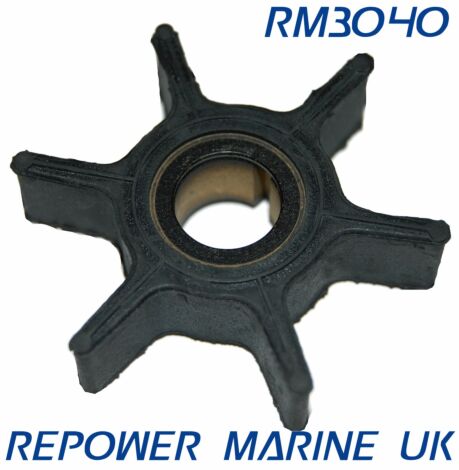 Impeller for Yamaha 8HP, 9.9HP, 15HP Outboard Replaces #: 63V-44352-01-00