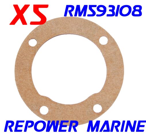 5 x Water Pump Gaskets for Volvo Penta 2001, 2002, 2003