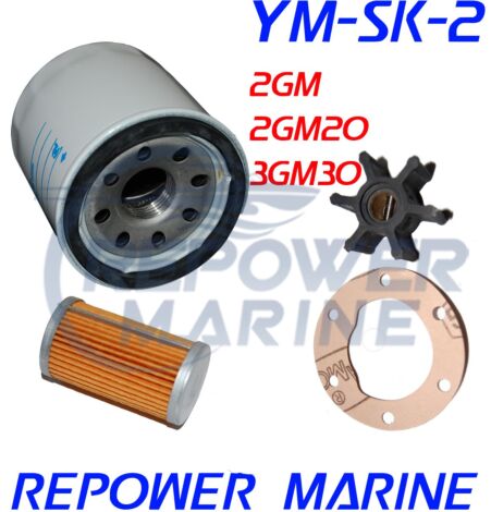 Service Kit 2 for Yanmar Marine 2GM, 2GM20, 3GM, 3GM30
