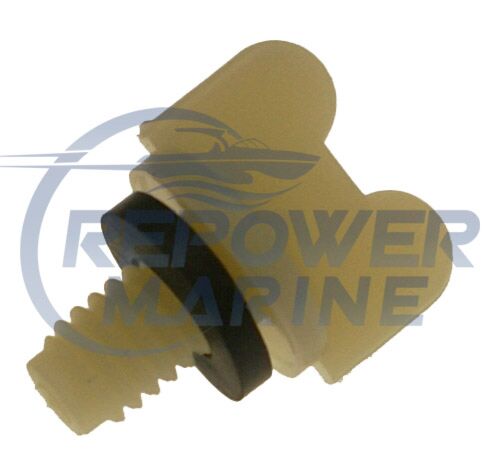 Cav / Delphi Fuel Filter Drain Screw for Volvo Penta Diesel, Replaces: 862293