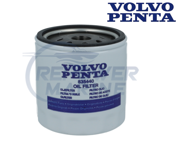 Genuine Volvo Penta Oil Filter 835440, 3.0L, 5.0L, 57L, 7.4L Petrol