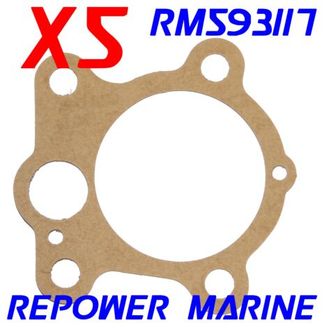 5 x Water Pump Gaskets for Yamaha Outboards 6H4-44352-02