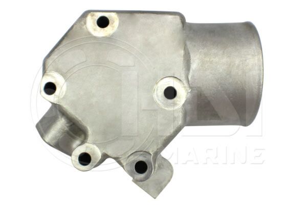 Stainless Exhaust Elbow for Volvo Penta D2-60F, D2-75, Repl: 3584413
