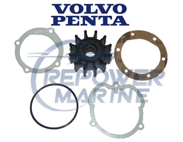 Genuine Volvo Penta Impeller Kit 21951346, D2-55, D2-75, MD22, 2003T