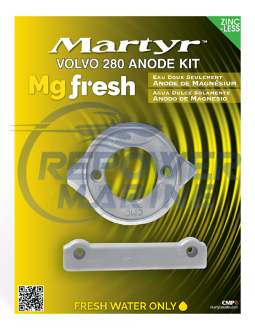 Martyr Magnesium Anode Kit for Volvo Penta 280 SP Sterndrive