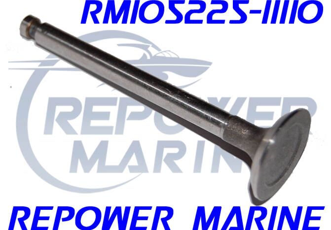 Exhaust Valve for Yanmar Marine GM Series, Repl: 105225-11110