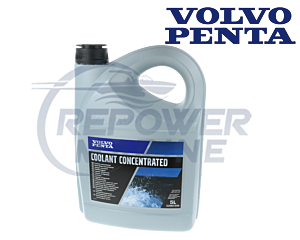 Volvo Penta Green Coolant 22567206, Concentrated 5 Litres