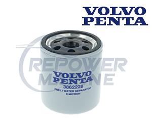 Genuine Volvo Penta Petrol Fuel Filter 3862228,