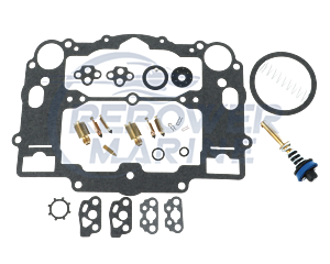 Carburator Rebuild Kit for Webber 4bbl Replaces Mercruiser: 809064, 8M0120193