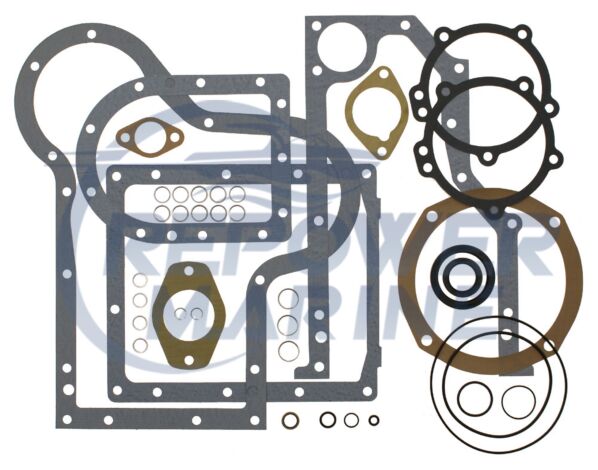 Lower Gasket Set for Volvo Penta MD6A, MD6B, MD7A, MD7B, Repl: 876314