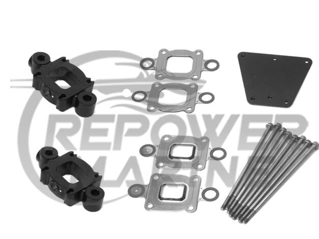 1.7" Dry Joint Spacer Kit for Mercruiser V6 & V8, Repl: 865995A01