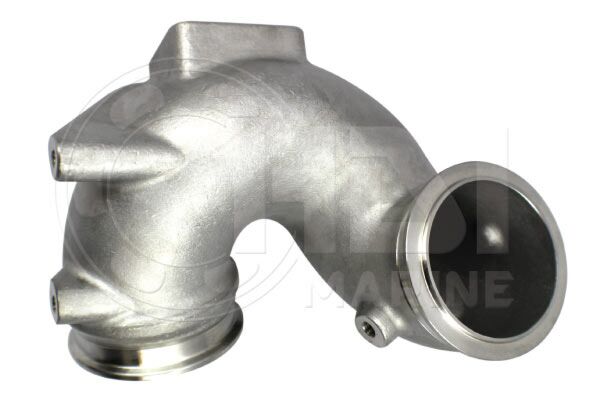 Yanmar 4LHA, 6LPA Stainess Exhaust Riser, Repl: 119175-13301