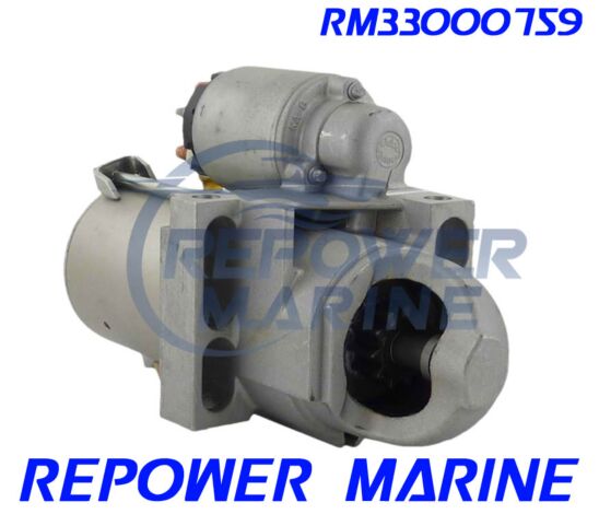 Genuine Mando Marine Starter for 3.0L, V6 & V8 Repl: 50-863007A1, 3860566