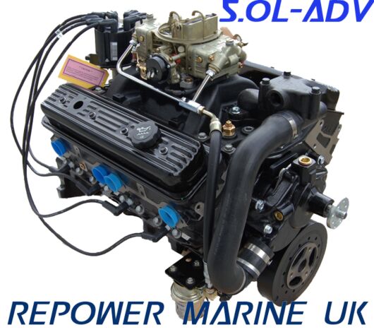 New 5.0L Marine Advanced Base Engine