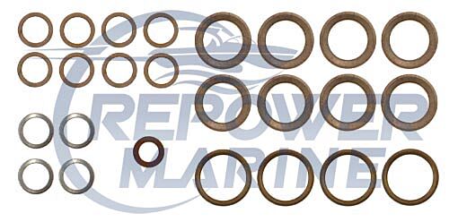 Fuel Pipe Washer Kit for Volvo Penta AD31B, TAMD31B, TMD31B