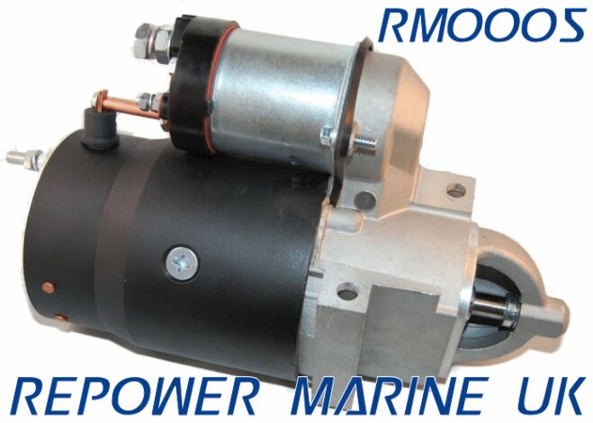 New Marine Starter Motor for Older 4.3L V6 & 5.0L, 5.7L, 7.4L V8