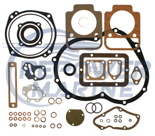 Lower Gasket Set for Volvo Penta MD1, D1, MD1A Repl: 876393, 875423