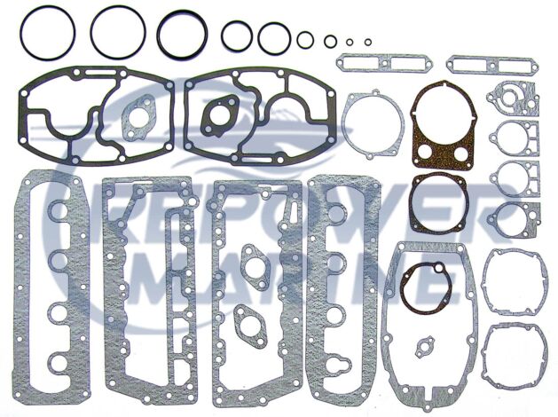 Powerhead Gasket Set for 4 Cyl, 45hp, 50hp, Repl: 27-72486A32
