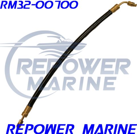 Power Trim Ram Hose for Mercruiser MR, Gen I, Gen II, Bravo, Replaces: 32-99904Q