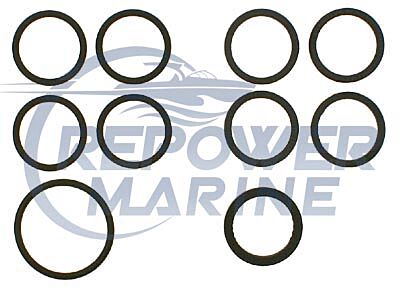 Water Pipe Seal Kit for Volvo Penta AD30A, AQAD30A, TAMD30A