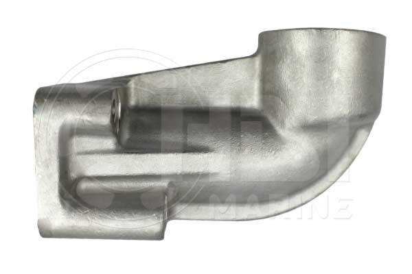 Yanmar Stainless Steel Exhaust Bend Replaces: 128370-13610