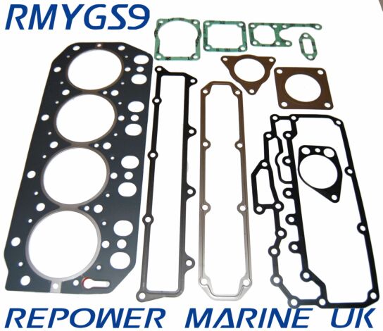 Gasket Set for Yanmar Marine 4LH Models