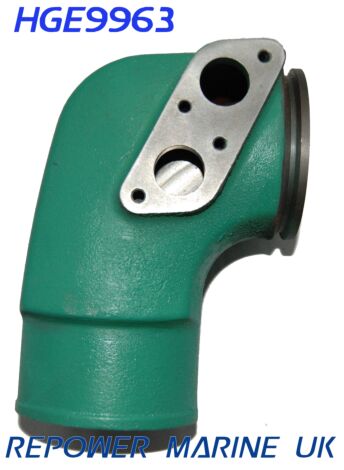 Exhaust Elbow for Volvo Penta Diesel, Replaces: 859963