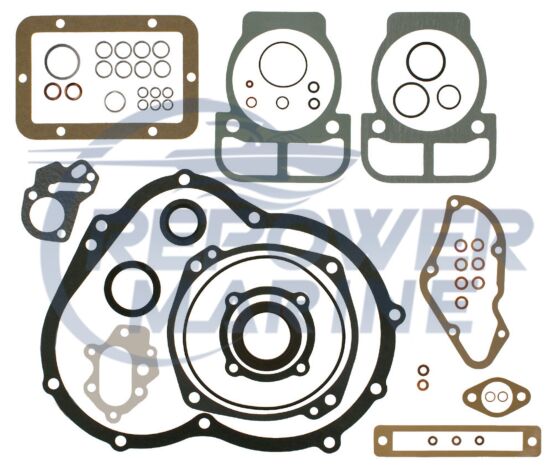 Lower Gasket Set for Volvo Penta MD1B, Repl: 876378, 875424