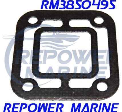 Exhaust Riser Gasket for Volvo Penta & OMC 3.0L, Replaces: 3850495