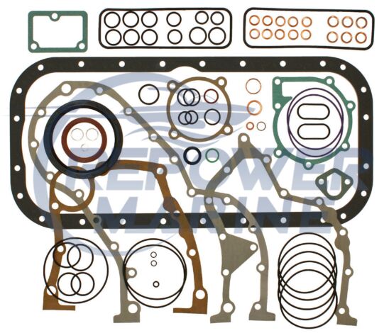 Lower Gasket Set for Volvo Penta 30 Series, Replaces: 876427