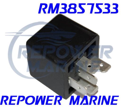 Fuel Pump Relay for Volvo Penta & OMC, Replaces 3857533, 3850403