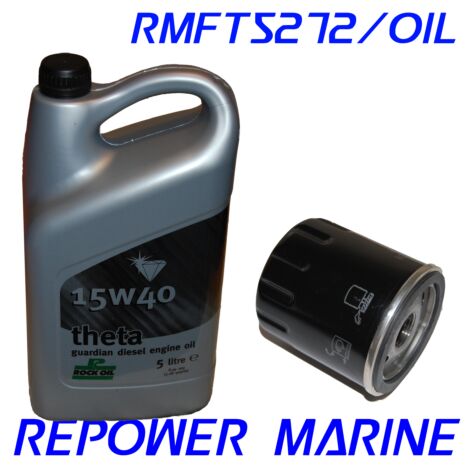 Marine Oil & Filter for Volvo Penta MD2010, MD2020, D1-13, D1-20