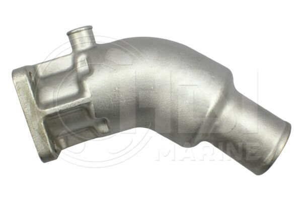 Stainless Exhaust Elbow for Volvo Penta 2010, 2020, 2030, D1, D2, Repl: 861906