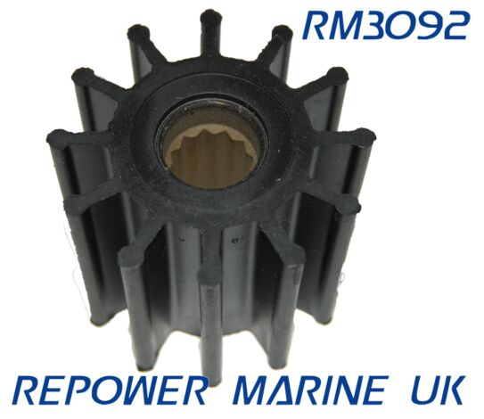 Impeller Replaces Jabsco #: 13554-0001, used on F6B9 pumps