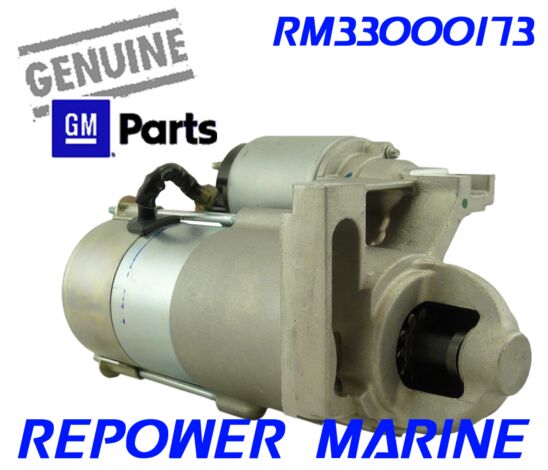 Genuine Delco Remy Marine Starter for 2.5L & 3.0L With 12 3/4" Flywheel