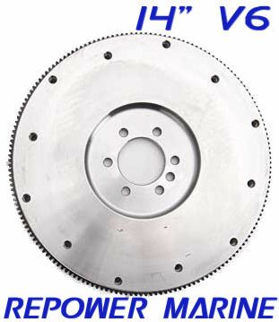 14 " Flywheel for 4.3L V6, Mercruiser, Volvo Penta, 200-8M0083287