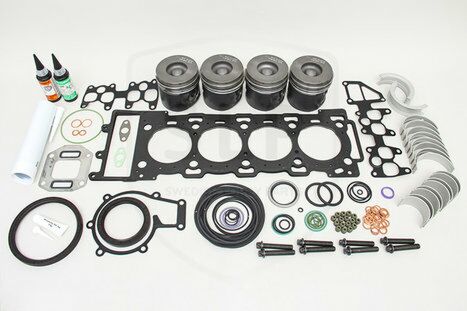 Premium Engine Repair Kit For Volvo Penta D4-180, D4-210, D4-225, D4-260 Standard Pistons